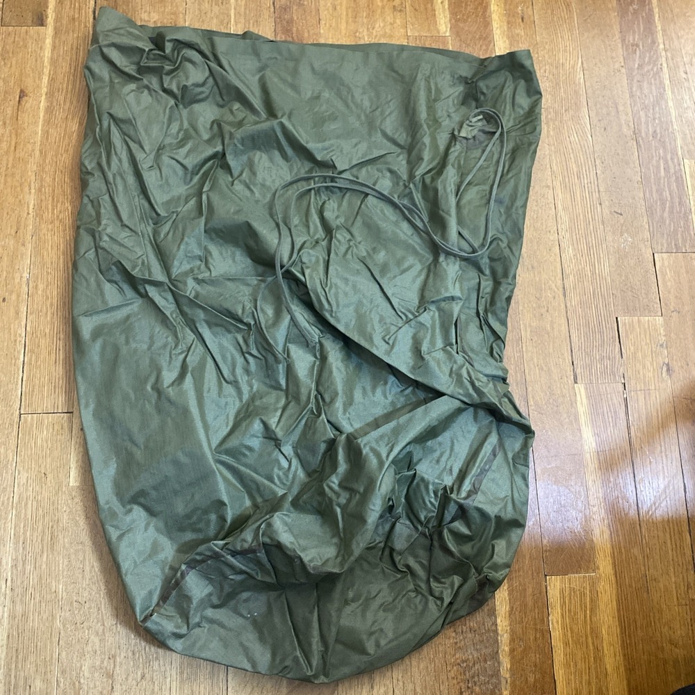 U.S. Army Waterproof Clothing Gear Bag Wet Weather Laundry Bag Military Lot Of 2
